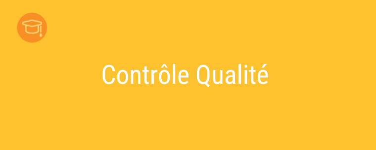 Les différents types de contrôle qualité en formation